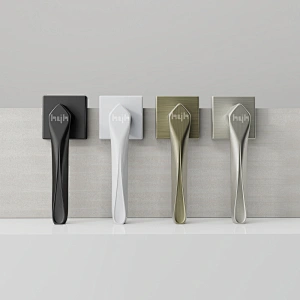 hyh Zinc Alloy Privacy Door Handle for Bathroom and Bedroom Door Lock